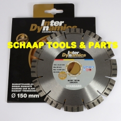 Diamant zaagblad beton standaard 150 x 22.23 mm | 310150